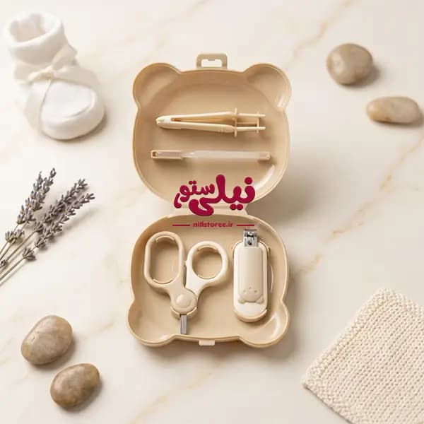 ست مانیکور نوزاد طرح خرس برند The Undefined Bear — تصویر ۲