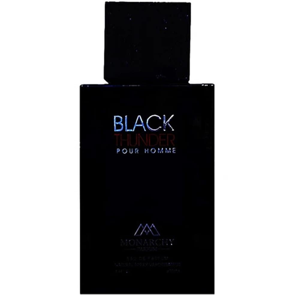 عطر ادوپرفیوم مردانه مونارچی MONARCHY مدل بلک تندر Black Thunder حجم 100 میل