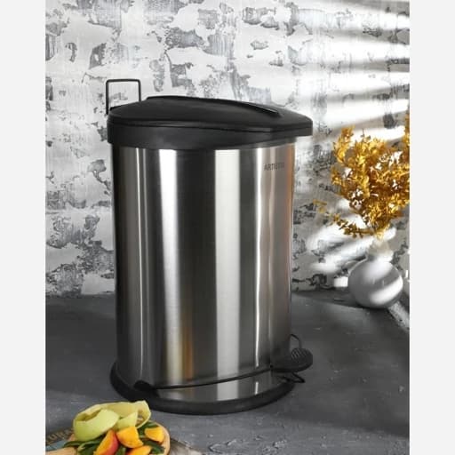 سطل زباله بدنه استیل آرتیستون 20 لیتر فیلبندشاپ مدل 847975