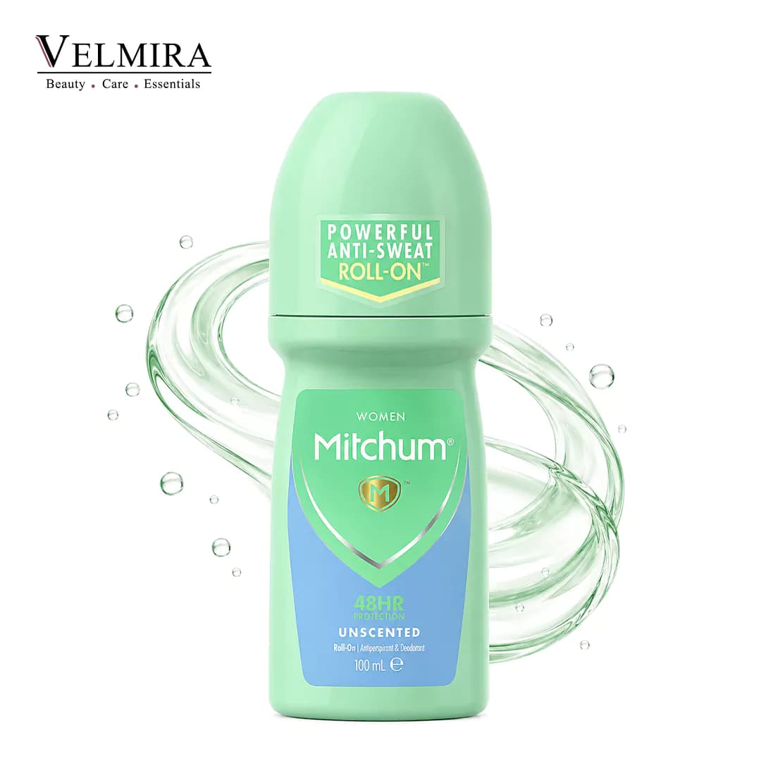 رول ضد تعریق زنانه میچام Mitchum Unscented محافظت ۴۸ ساعته حجم ۱۰۰ میلیلیتر