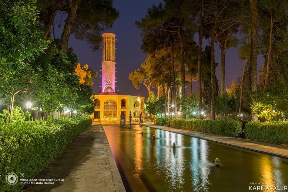 باغ دولت آباد یزد
