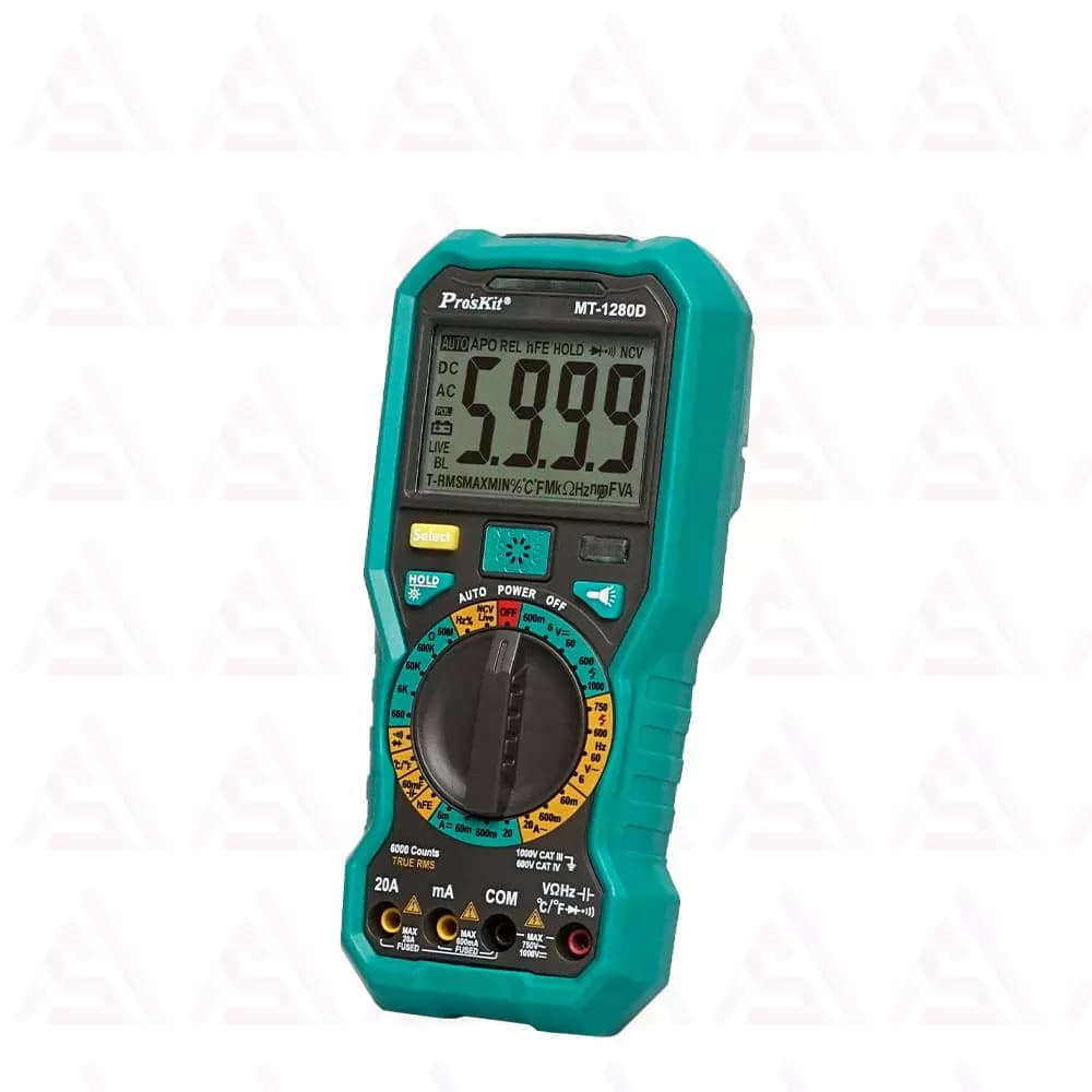 مولتی متر دیجیتال پروسکیت مدل MT1280D