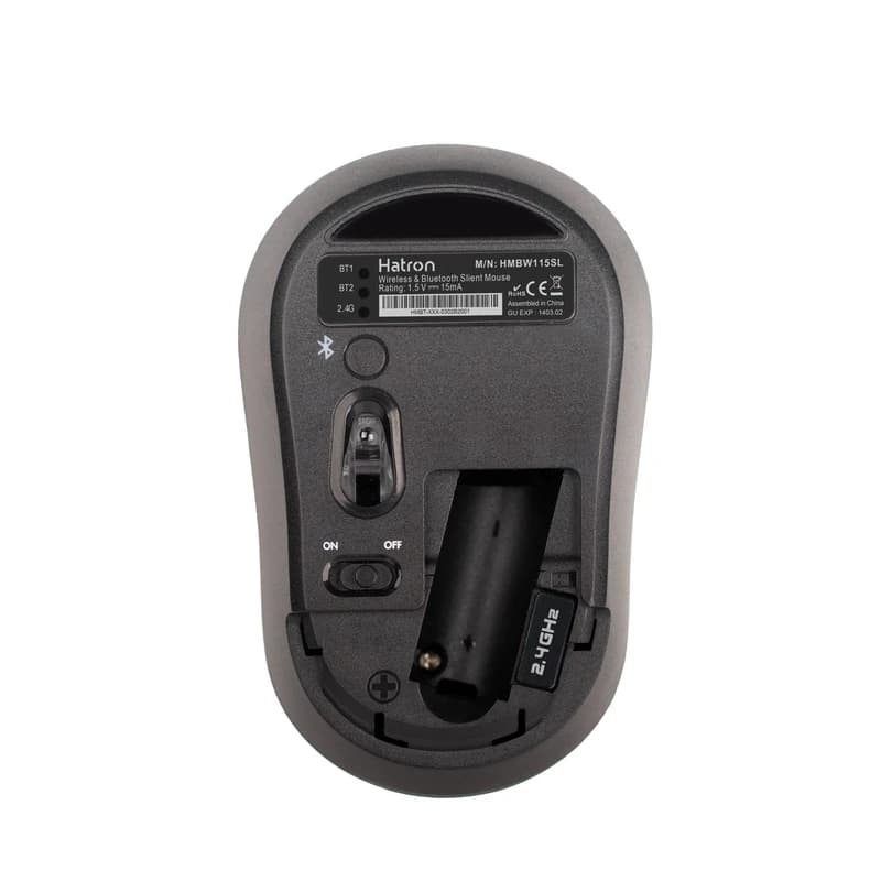 Mouse بی سیم Hatron مدل HMBW115SL — تصویر ۴
