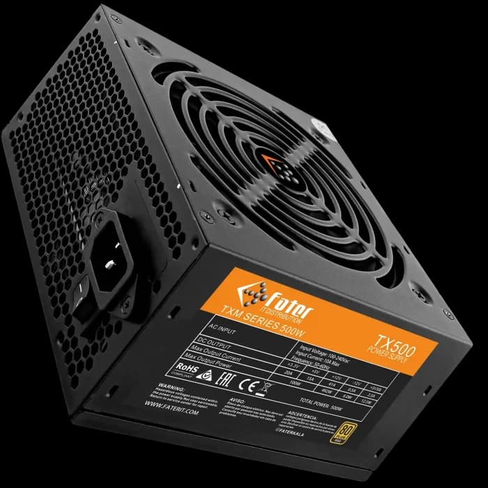 پاور کامپیوتر 500 وات فاطر مدل Fater TX500 — تصویر ۲
