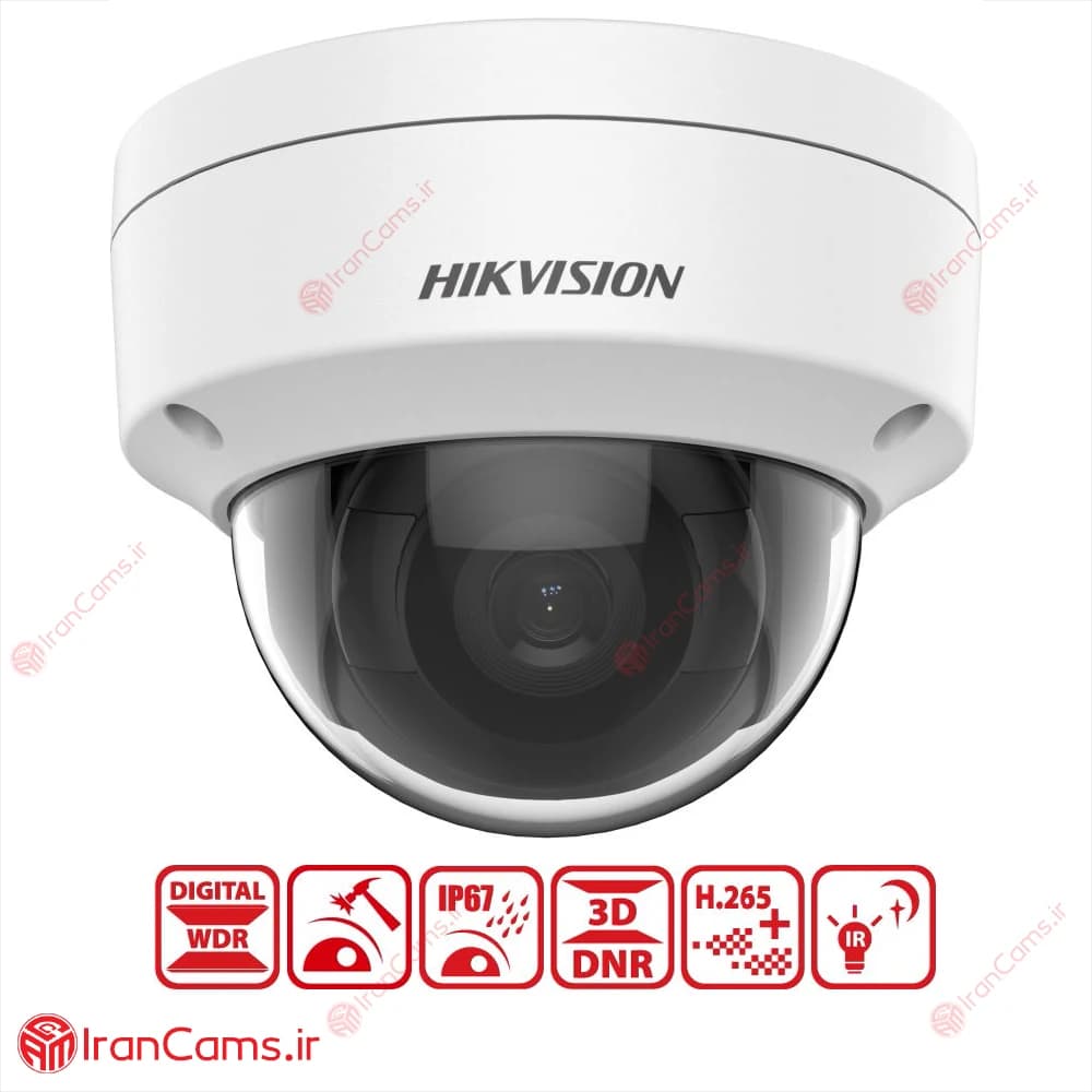 دوربین مداربسته IP دام 4 مگاپیکسل هایک ویژن DS-2CD1143G0-I — تصویر ۲