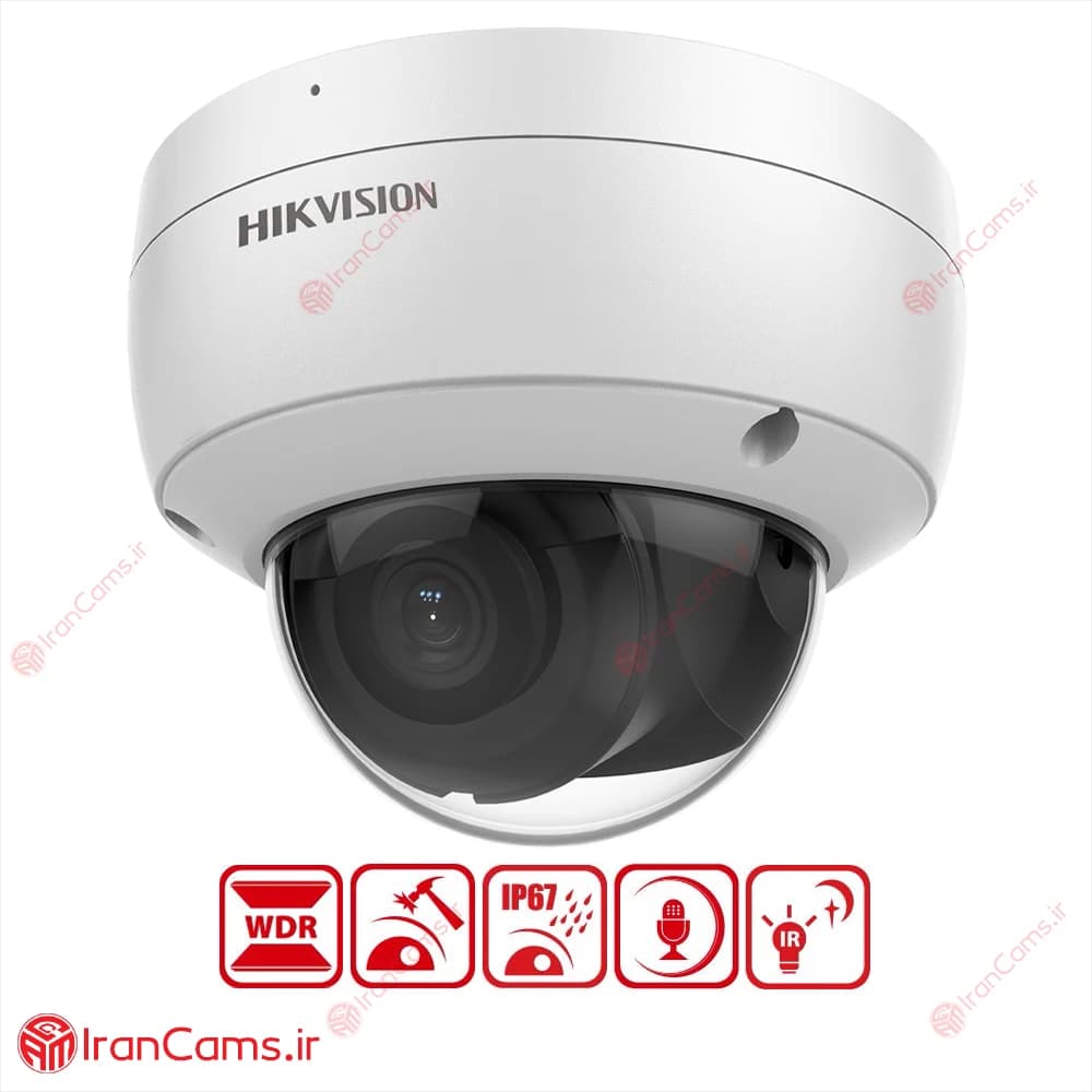 دوربین مداربسته IP دام 4 مگاپیکسل هایک ویژن DS-2CD2143G2-IU — تصویر ۲