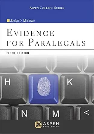 و دانلود نسخه کامل کتاب زبان اصلی Evidence for Paralegals (Aspen Paralegal Series) | دانلود کتاب خارجی