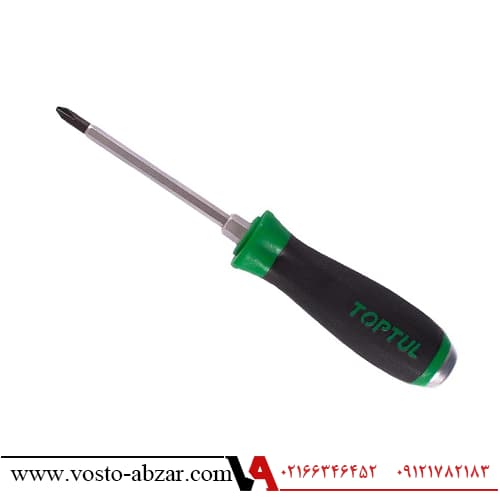 پیچ گوشتی ضربه خور چهارسو تاپ تول مدل FBGB0215