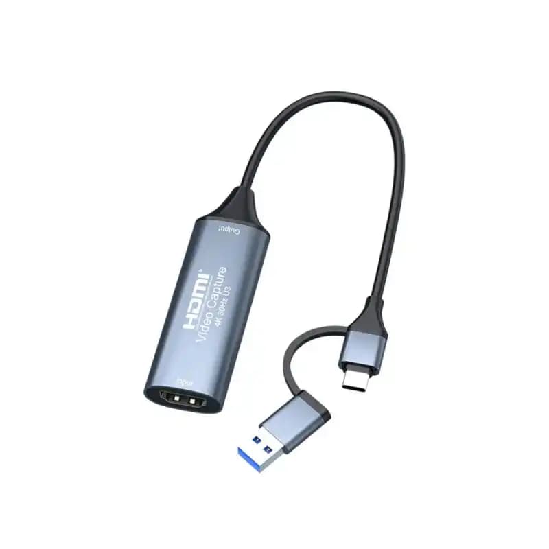 ارت کپچر HDMI ای نت (Enet) مدل CAH600 USB/TC — ضبط و استریم 4K با پورت USB 3.0 و Type-C دوکاره