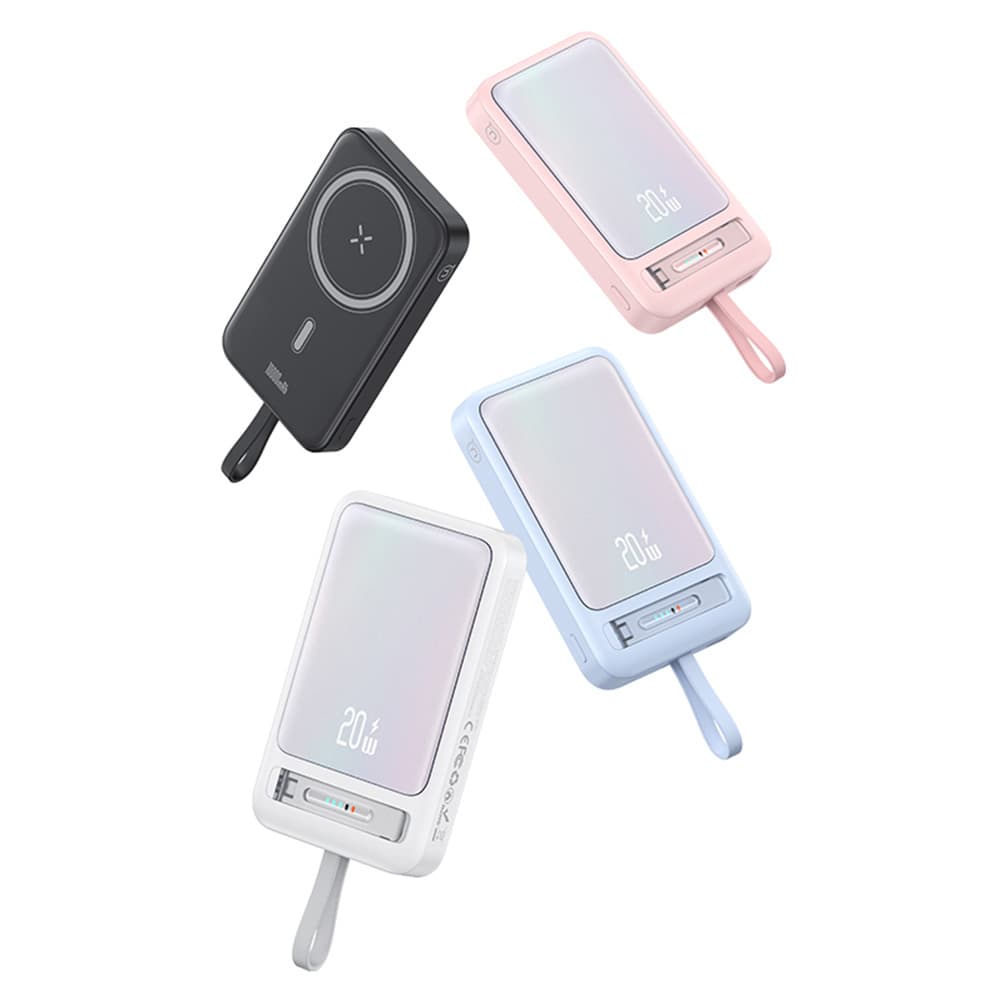 پاور بانک یوسمز مدل US-CD219 با ظرفیت 10000 میلی آمپر ساعت — تصویر ۲