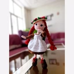 عروسک آنشرلی عروسک آنه شرلی عروسک بافتنی آنشرلی — تصویر ۶