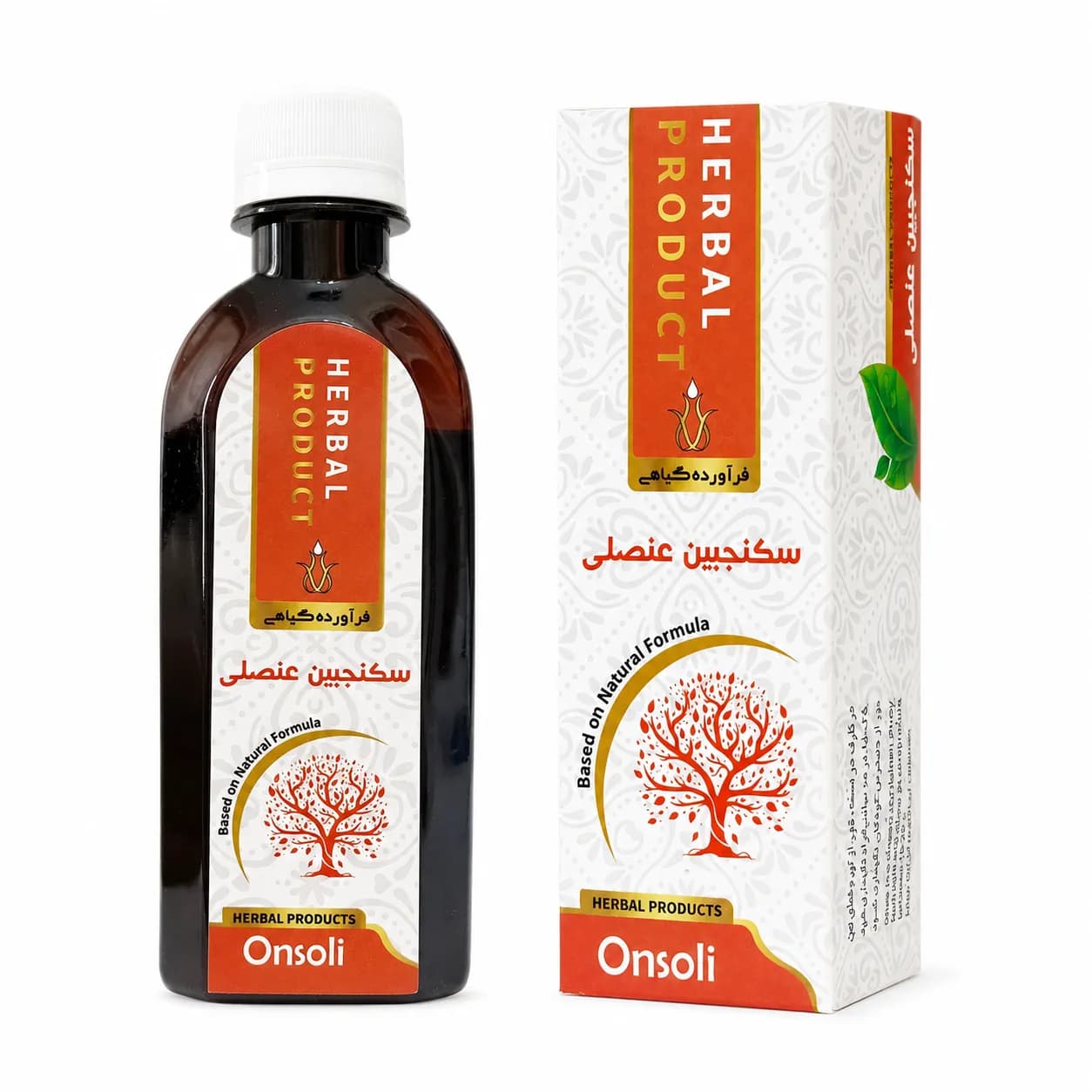 شربت سرکه انگبین عنصلی حکیم خیراندیش