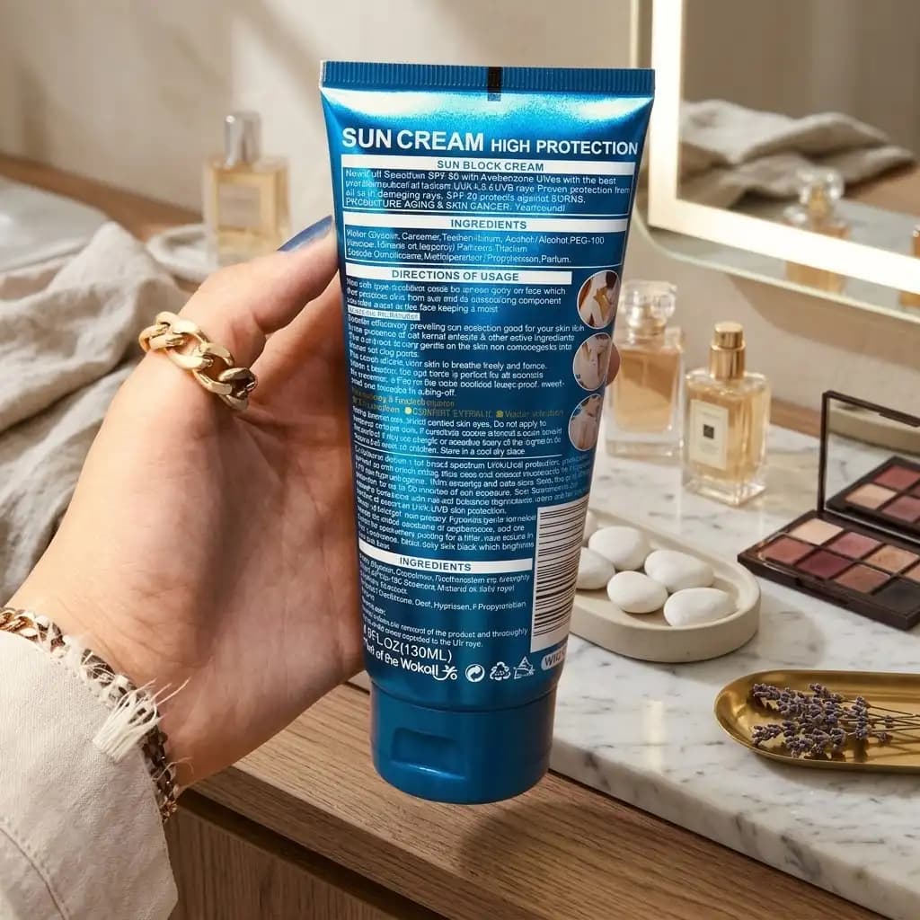 ضد آفتاب ضدلک و آبرسان وکالی Wokali با SPF60 حجم ۱۳۰ میل — تصویر ۳