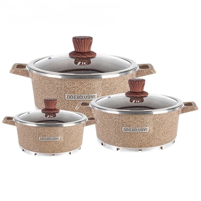 سرویس قابلمه زیوZio مدل Z-8400-26 در 3رنگ — تصویر ۲