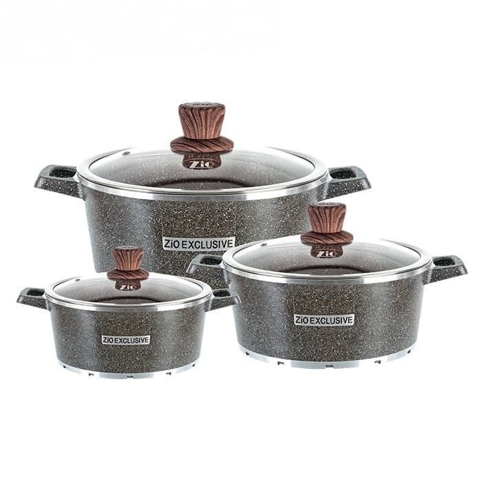 سرویس قابلمه زیوZio مدل Z-8400-26 در 3رنگ — تصویر ۳