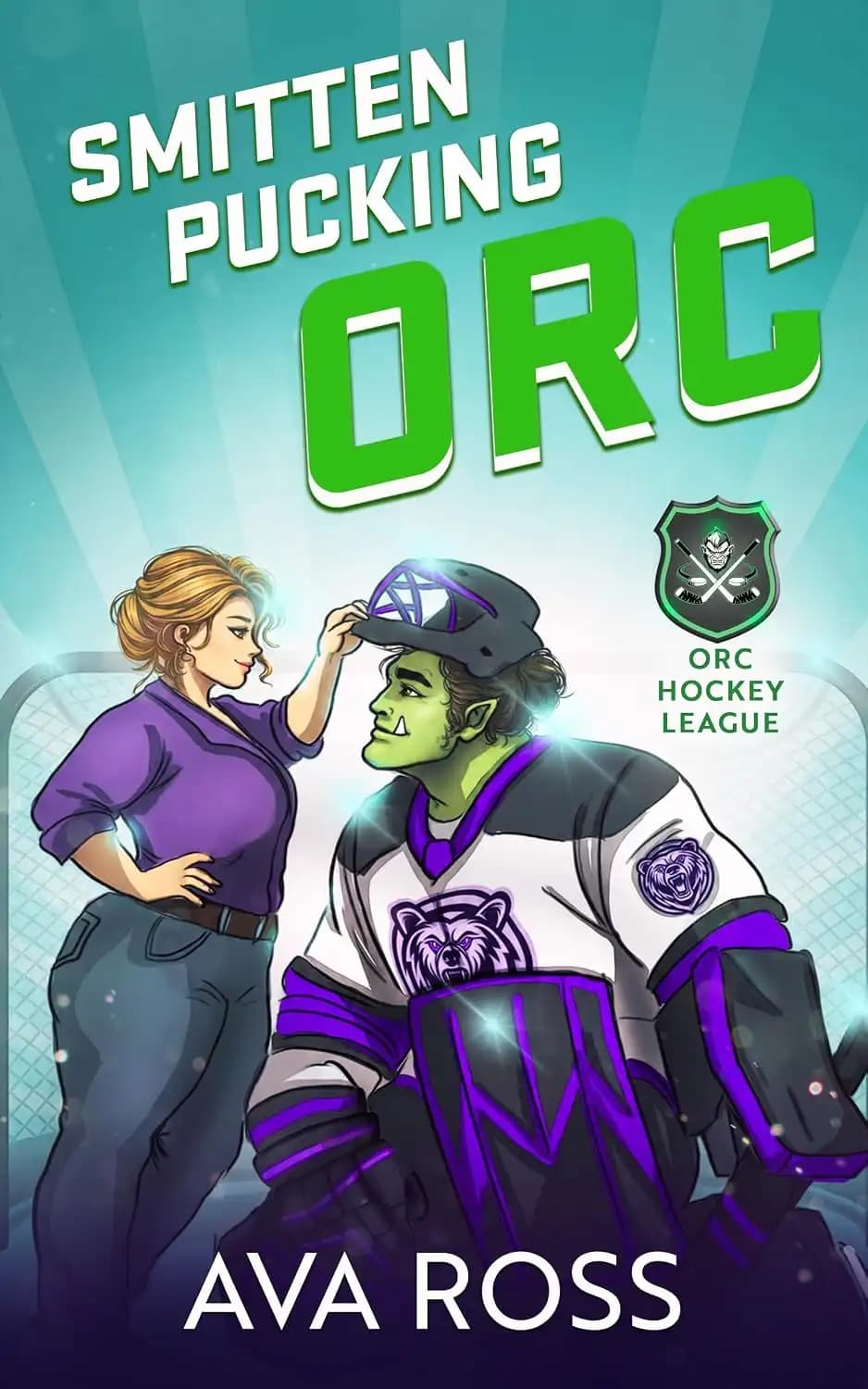 کتاب اورک هاکیباز عاشق (Smitten Pucking Orc) نسخه انگلیسی PDF | آوا راس
