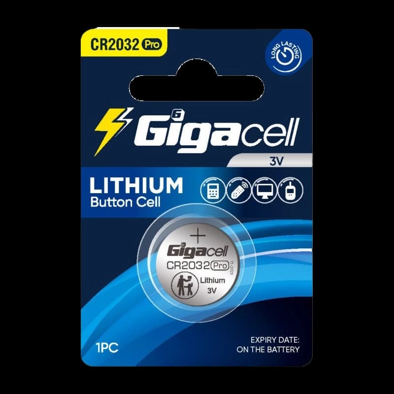 باطری سکه ای تکی پرو GIGACELL 2032