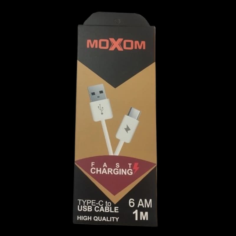 کابل شارژ TYPE-C MOXOM کپی