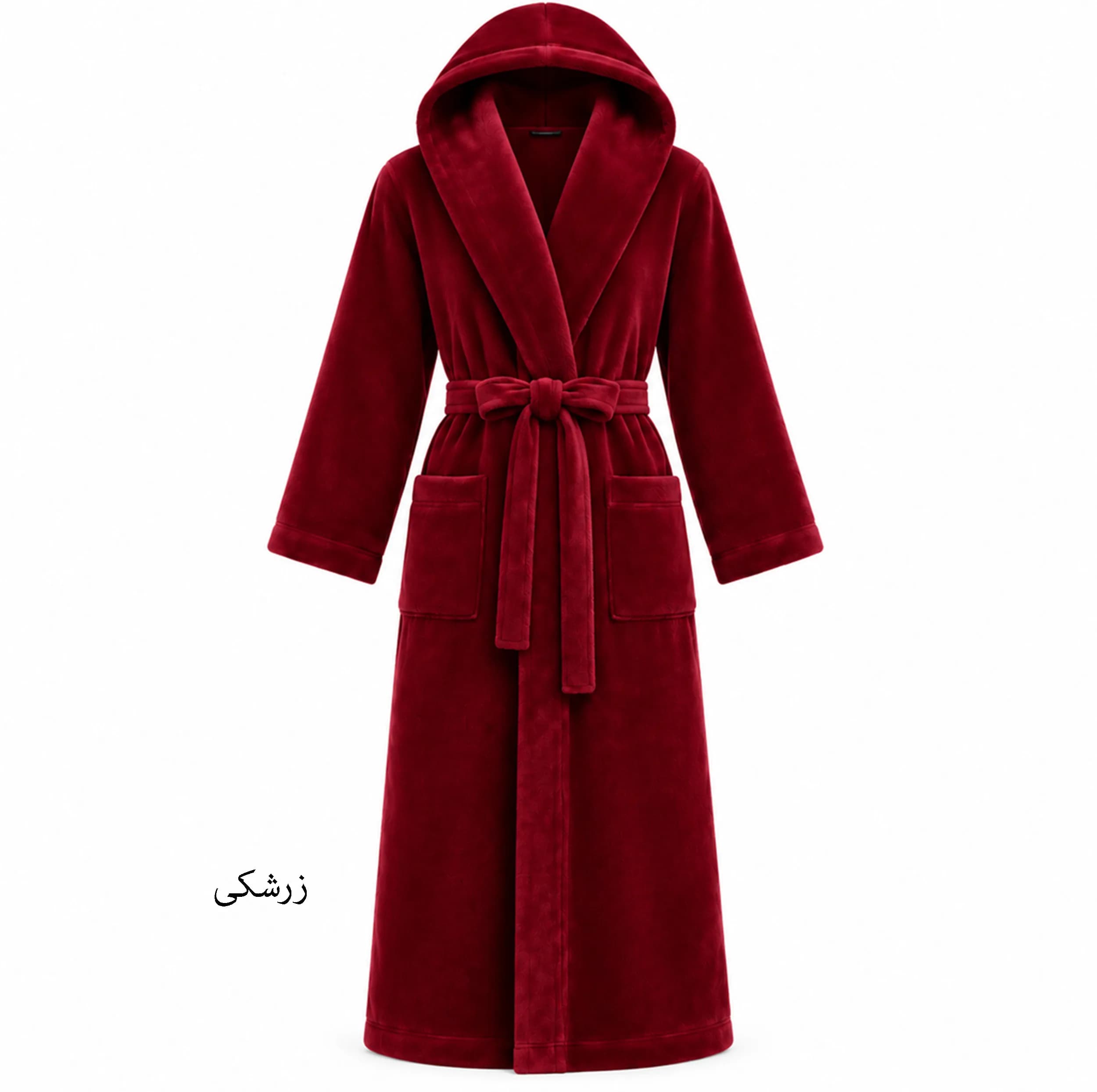 حوله پالتویی هنرمند مدل Classic Plain سایز ۱۴۵ مناسب قد ۱۸۰ الی ۲۱۰ سانتی متر — تصویر ۳