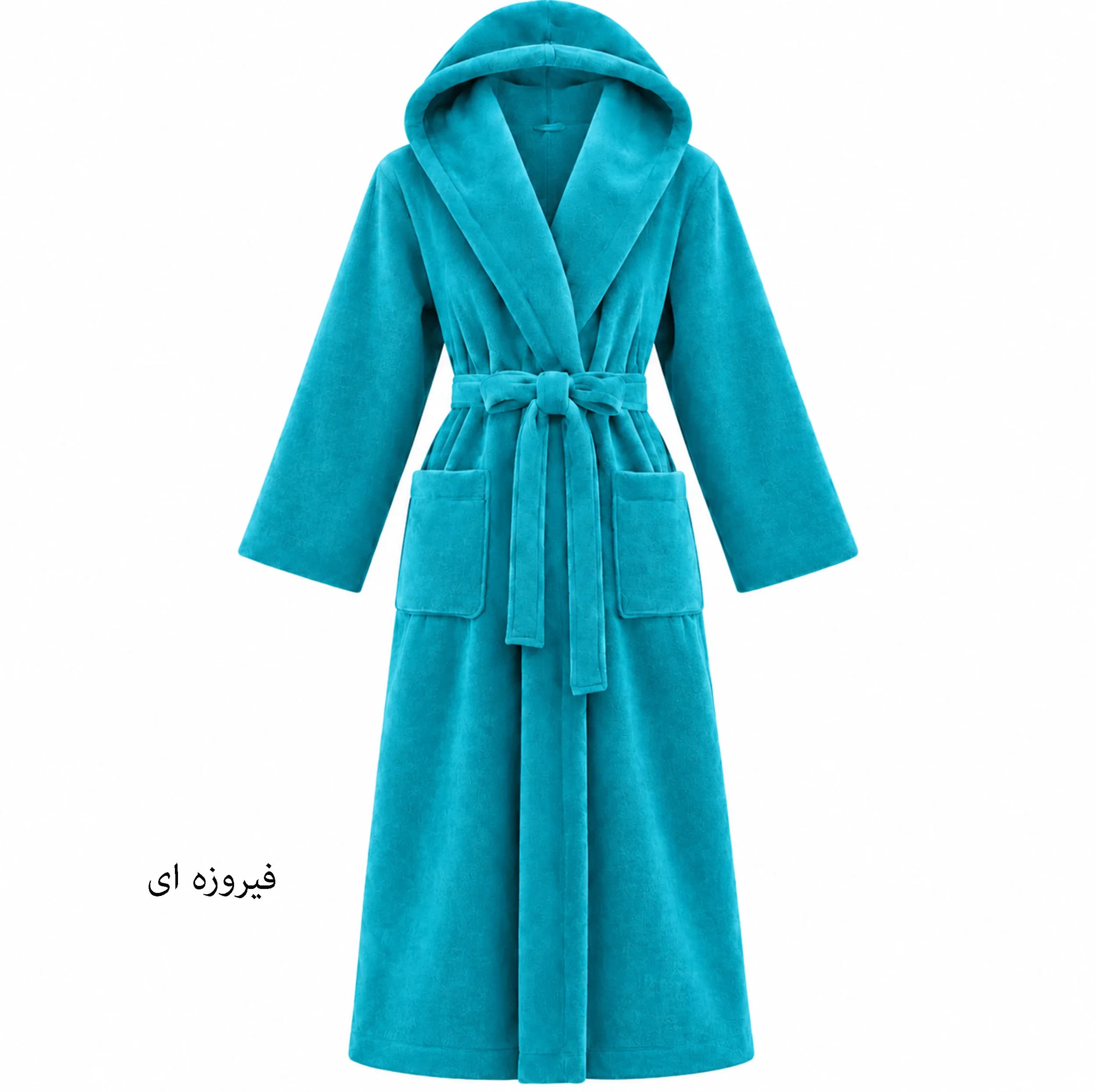 حوله پالتویی هنرمند مدل Classic Plain سایز ۱۴۵ مناسب قد ۱۸۰ الی ۲۱۰ سانتی متر — تصویر ۸