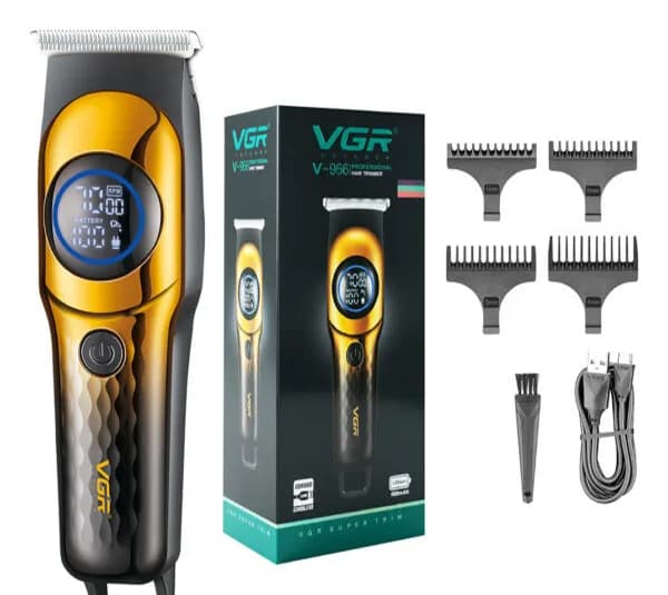 ماشین اصلاح موی سر و صورت شارژی وی جی ار مدل v966
