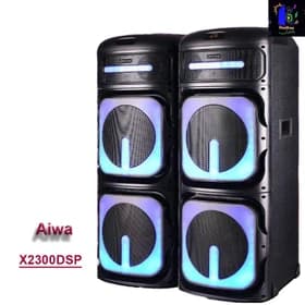 اسپیکر دو تکه آیوا مدل AW-X2300DSP PRO-R با 4 ساب ووفر 12 اینچ