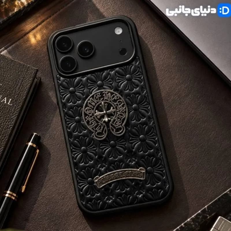 کاور چرمی Chrome Hearts کد D1034 | دنیای جانبی