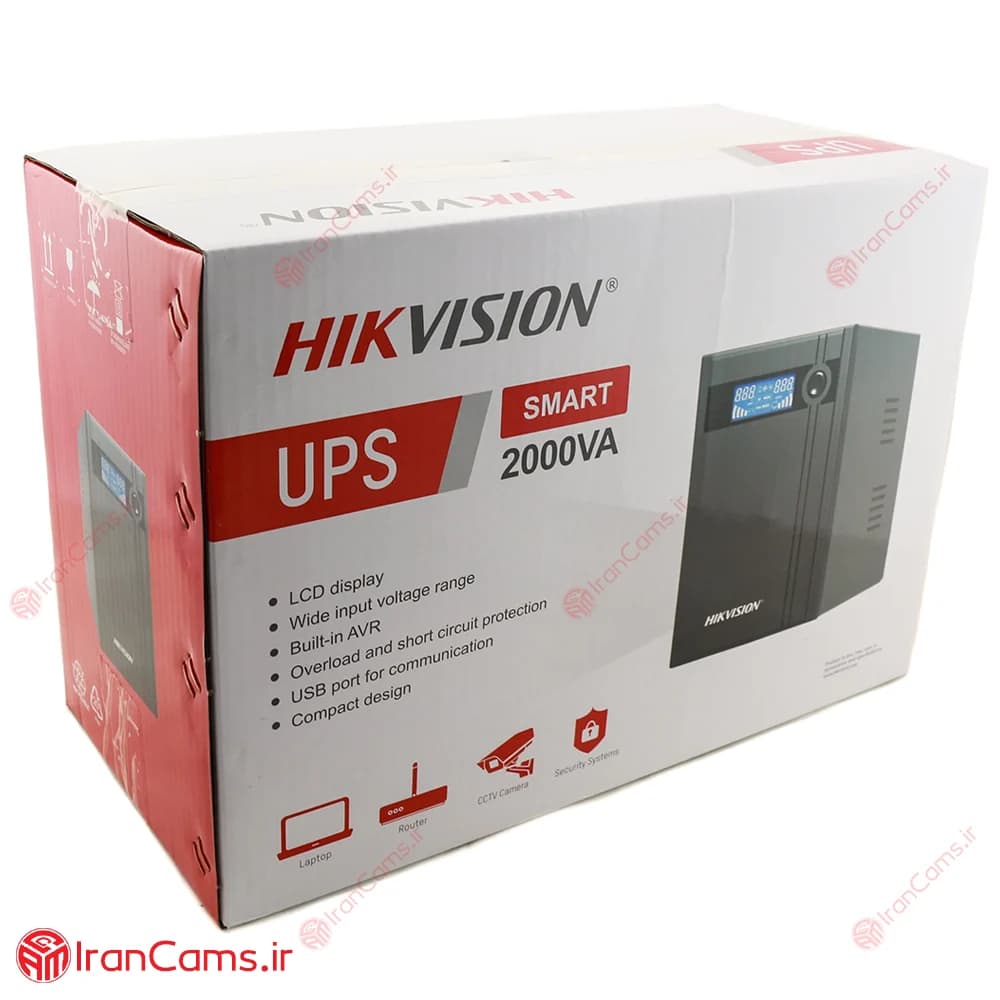 دستگاه UPS هایک ویژن DS-UPS2000 – 2KVA — تصویر ۸