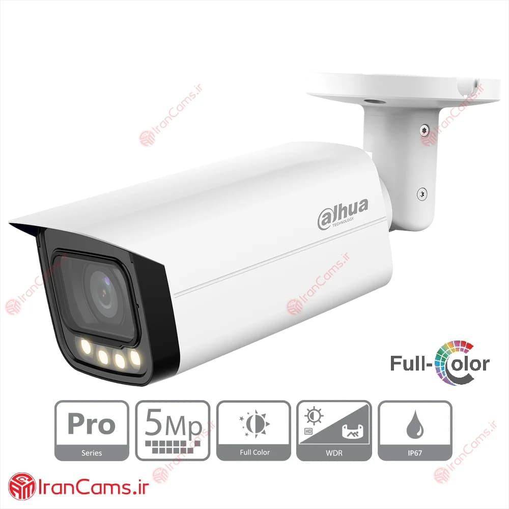 دوربین مداربسته بولت 5 مگاپیکسلی داهوا DH-HAC-HFW2509TUP-LED — تصویر ۲