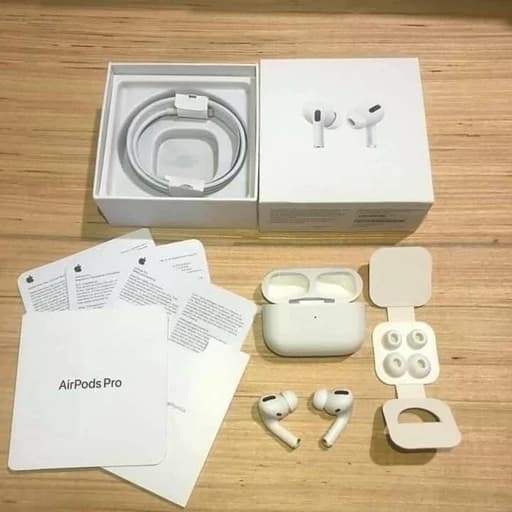ایرپاد پرو (تک به قیمت عمده) ساخت آمریکا دقیق ترین نمونه اپل شرکتی airpods pro — تصویر ۵
