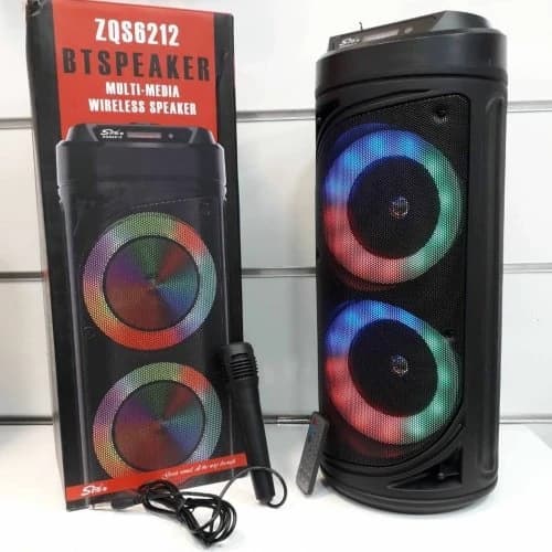 اسپیکر شارژی و قابل حمل zqs 6212 — تصویر ۴