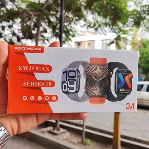 ساعت هوشمند 3 بند مدل KW25 سوپر امولد بالاترین کیفیت بازار فروش تک به — تصویر ۴