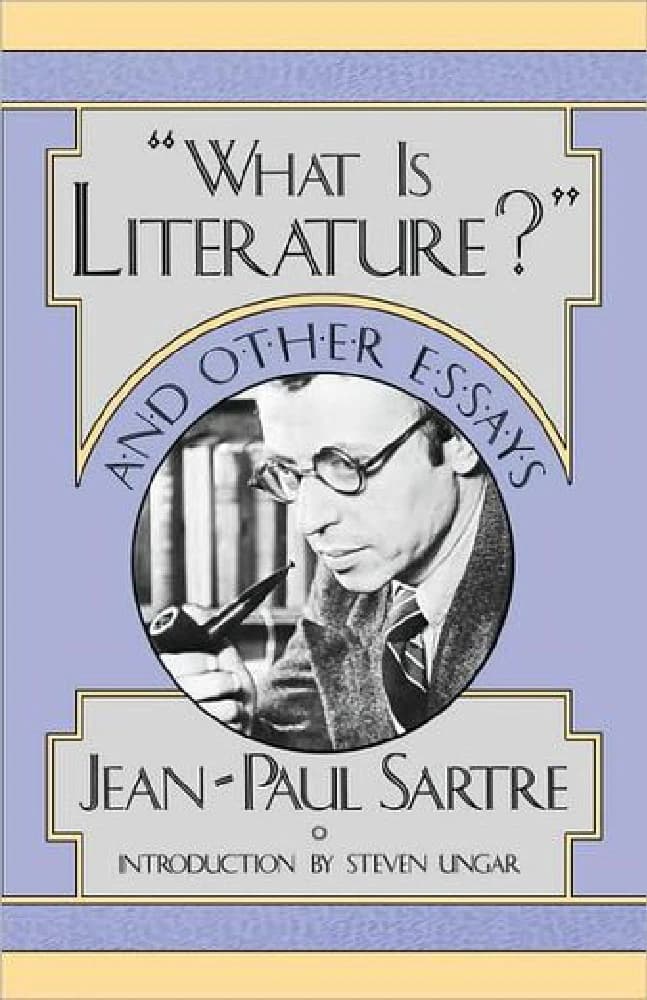 کتاب What is Literature? (ادبیات چیست؟ اثر ژان پل سارتر) نسخه انگلیسی PDF