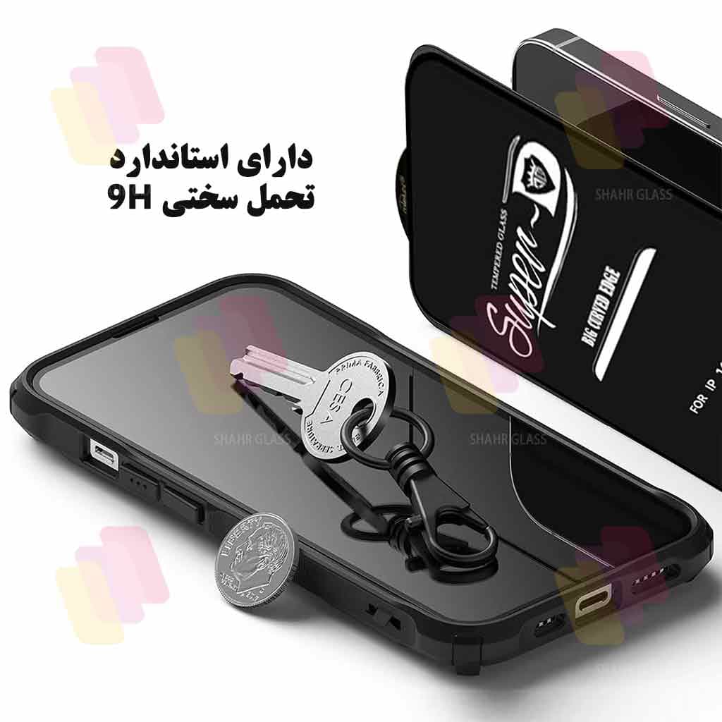 محافظ صفحه نمایش شهر گلس مدل SUPERDS مناسب برای گوشی موبایل سامسونگ Galaxy S21 FE 5G — تصویر ۵