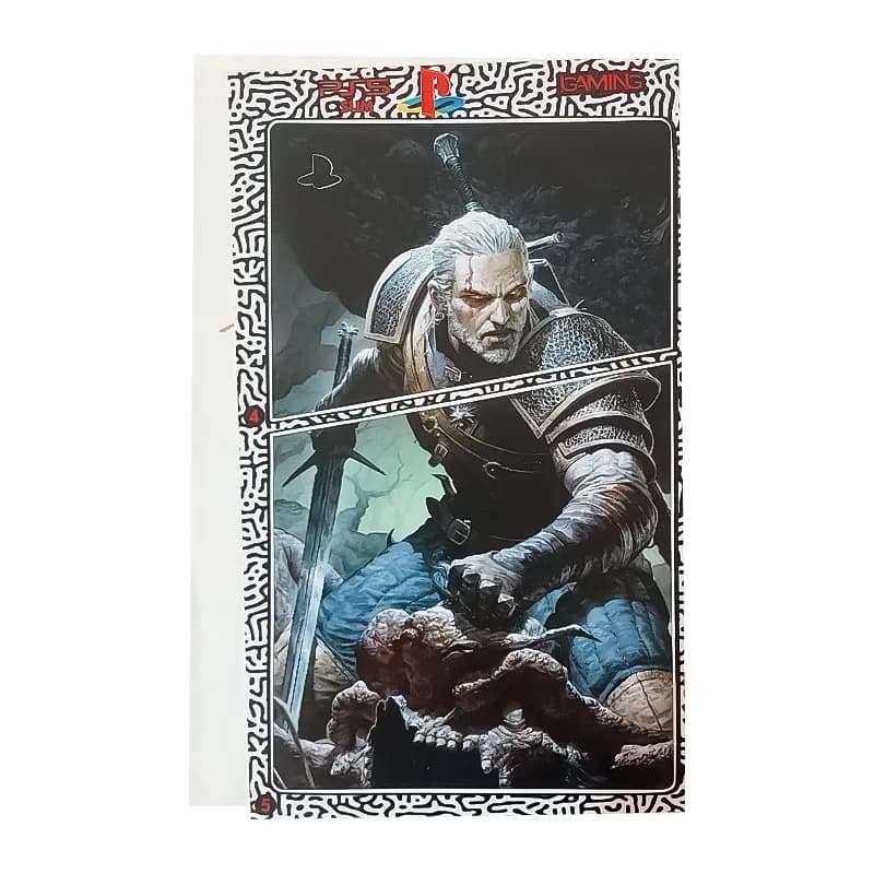 اسکین پلی استیشن 5 اسلیم طرح The Witcher