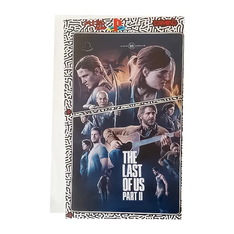 اسکین پلی استیشن 5 اسلیم طرح The Last Of Us Part II