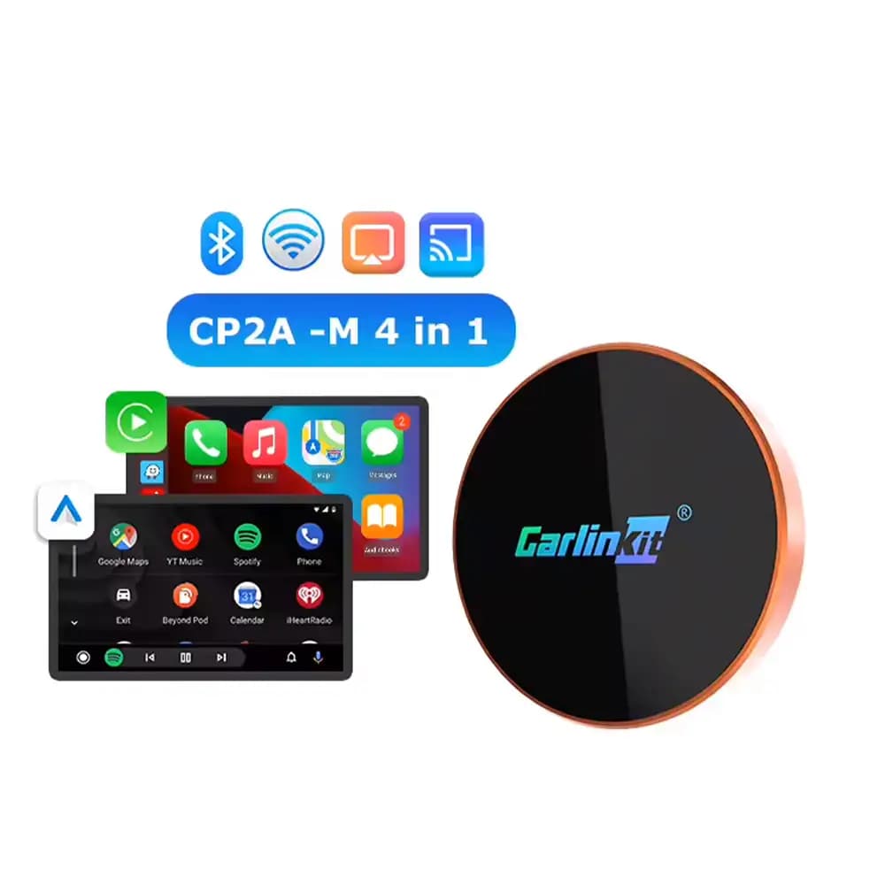 دانگل چهار کاره اپل کارپلی، اندروید اتو، میرورلینک برند Carlinkit مدل CP2A-M — تصویر ۴