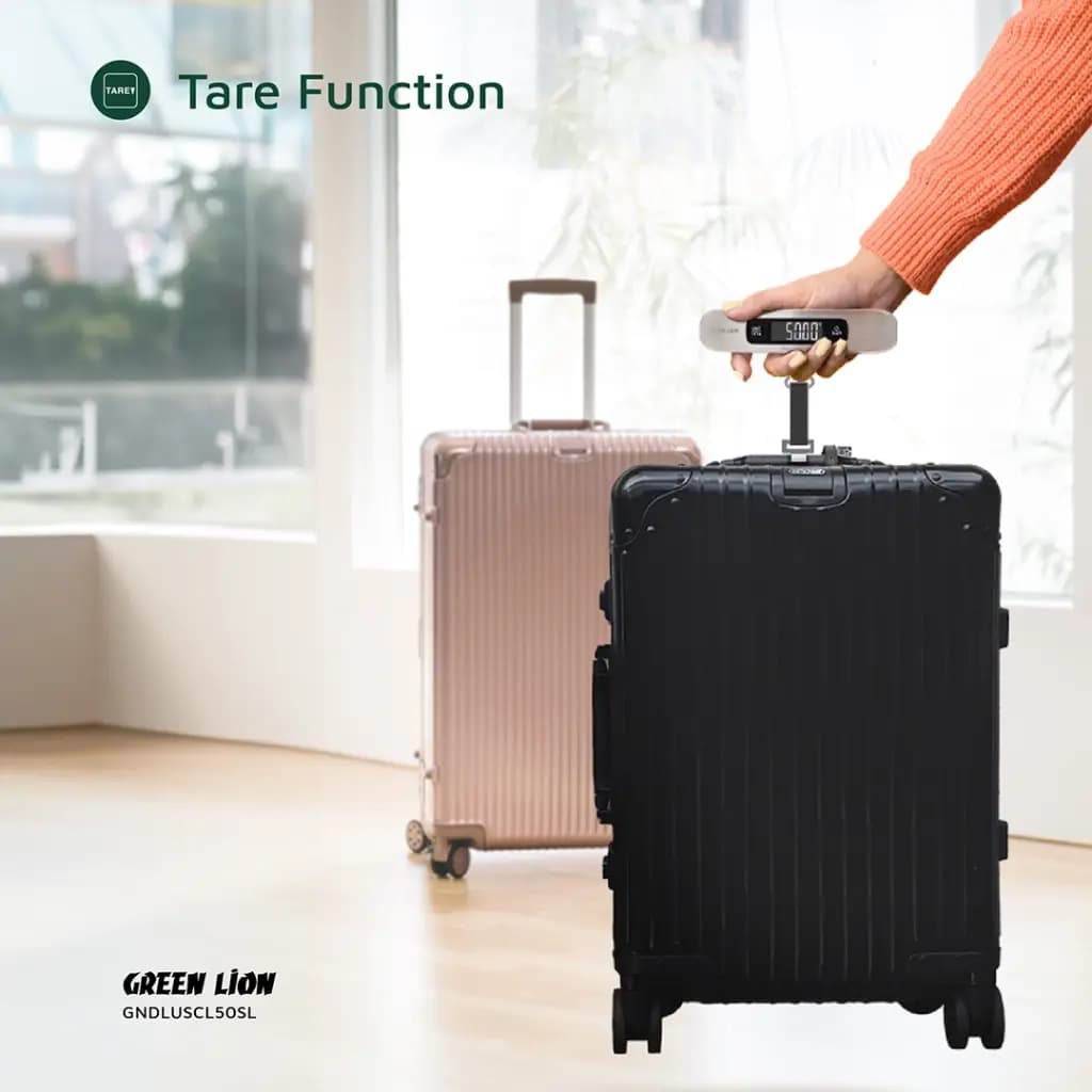 ترازوی دیجیتال چمدان گرین لاین مدل Green Lion Digital Luggage Scale ظرفیت 50 کیلوگرم — تصویر ۸