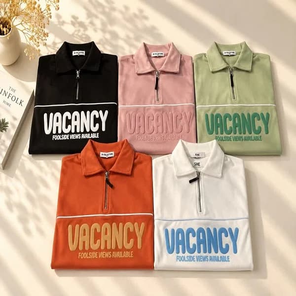 بلوز دورس پنبه مدل VACANCY — تصویر ۳