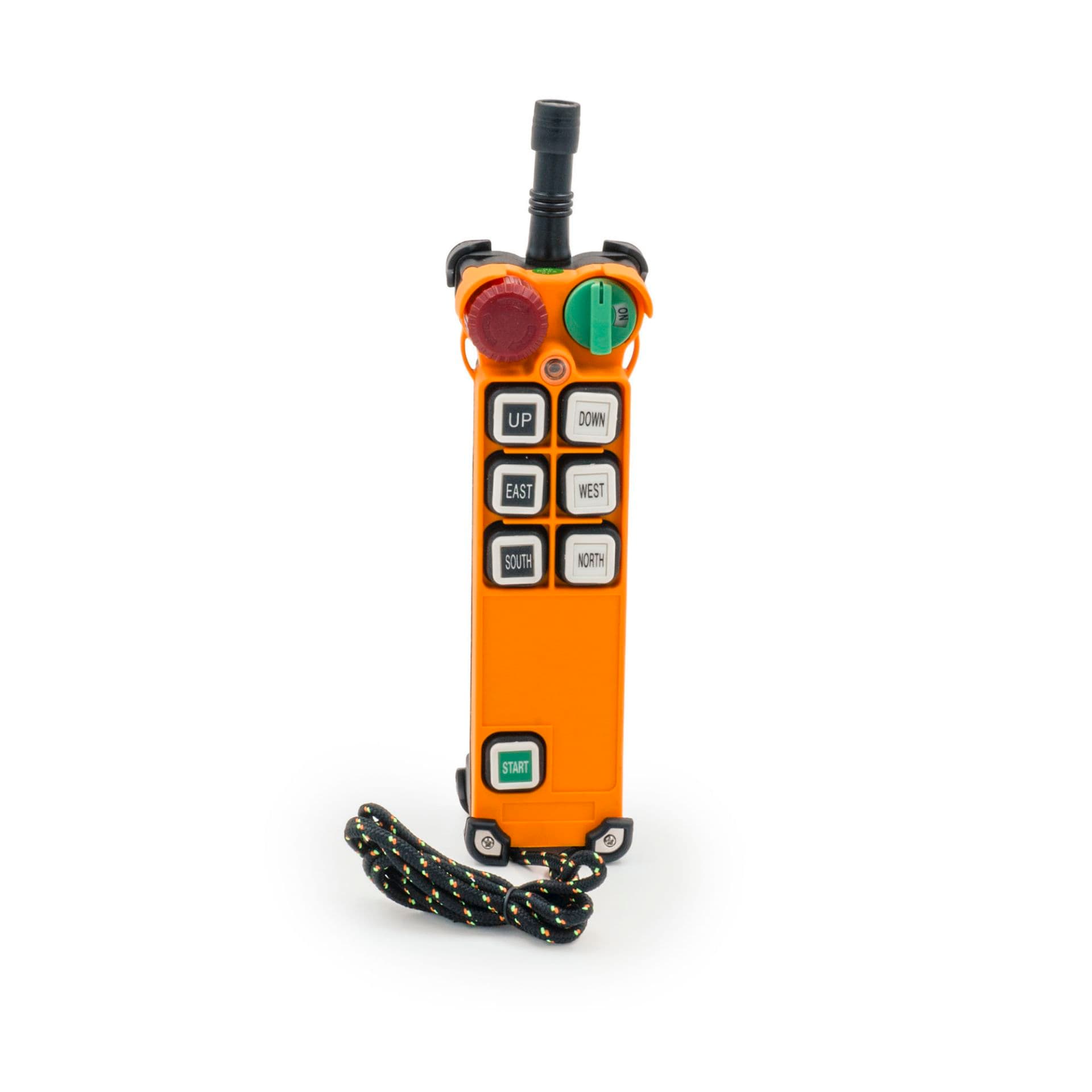 فرستنده ریموت کنترل 6کلید دو سرعت جرثقیل سقفی تله کرین F24-6D-TX