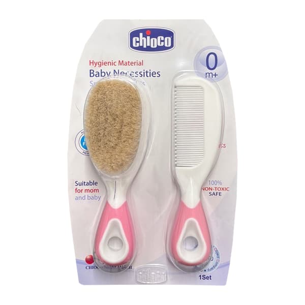 ست شانه برس نوزاد برند چیکو chioco کد 5776