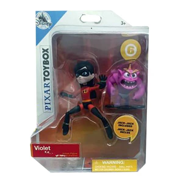 اکشن فیگور violet-jack برند pixar toybox