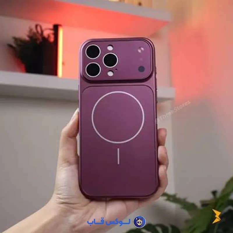 قاب Ag Dark cherry برای موبایل آیفون 13 پرومکس — تصویر ۲