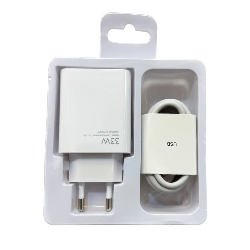 شارژر دیواری شیائومی مدل pocoX3PRO به همراه کابل USB-C — تصویر ۲