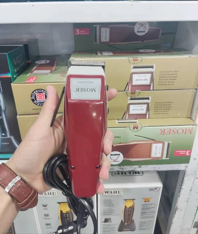 ماشین اصلاح موی سر و صورت موزر 5دنده مدل MOSER 1400 — تصویر ۴