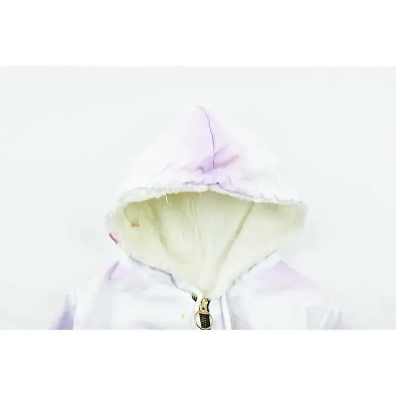 سویشرت دخترانه پارچه شمعی داخل خز سوسنی — تصویر ۴