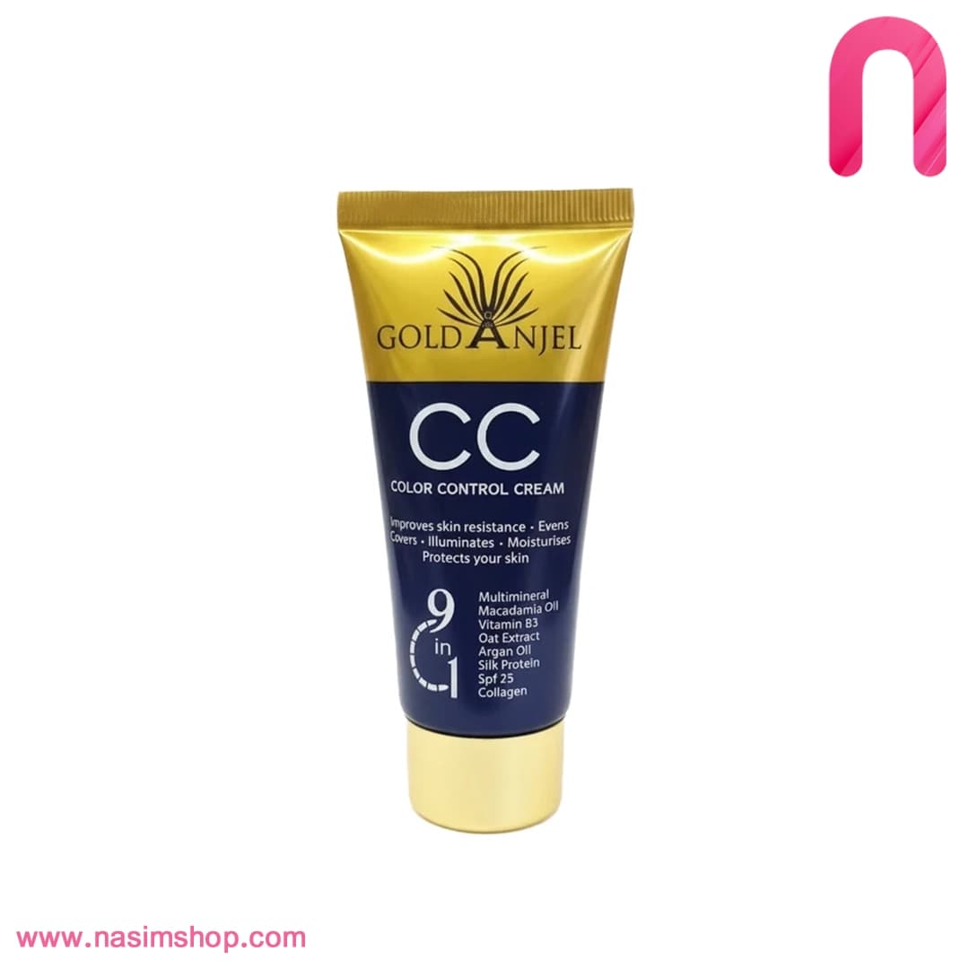 کرم پودر CC مدل Color Control 9in1 گلد آنجل