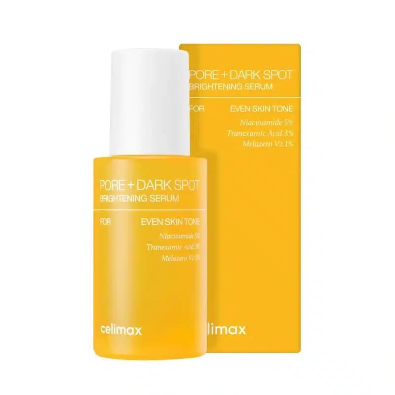 سرم روشن کننده و ضدلک صورت سلیمکس Celimax مدل Pore + Dark Spot Brightening Serum (30 میل)