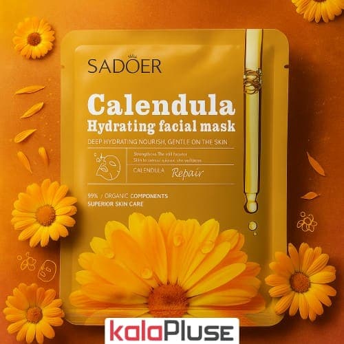 ماسک ترمیم کننده صورت گل کالاندولا SADOER