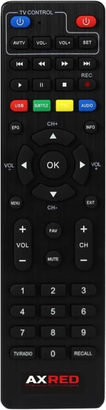 گیرنده تلویزیون AXRED T90 HD DVBT2 با قابلیت ضبط PVR — تصویر ۳